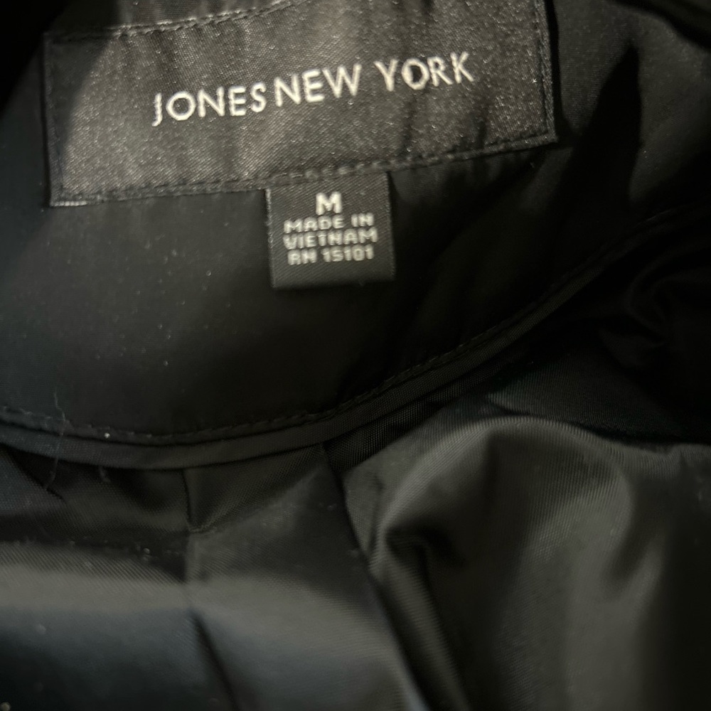 Jones New York Black Quilted Jacket - Picture 3 of 3